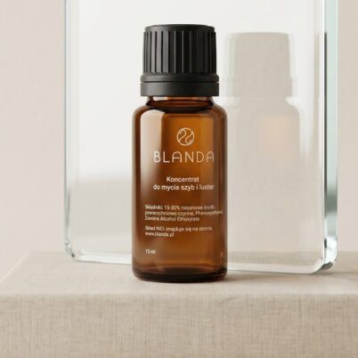 Naturalny płyn do szyb i luster - koncentrat